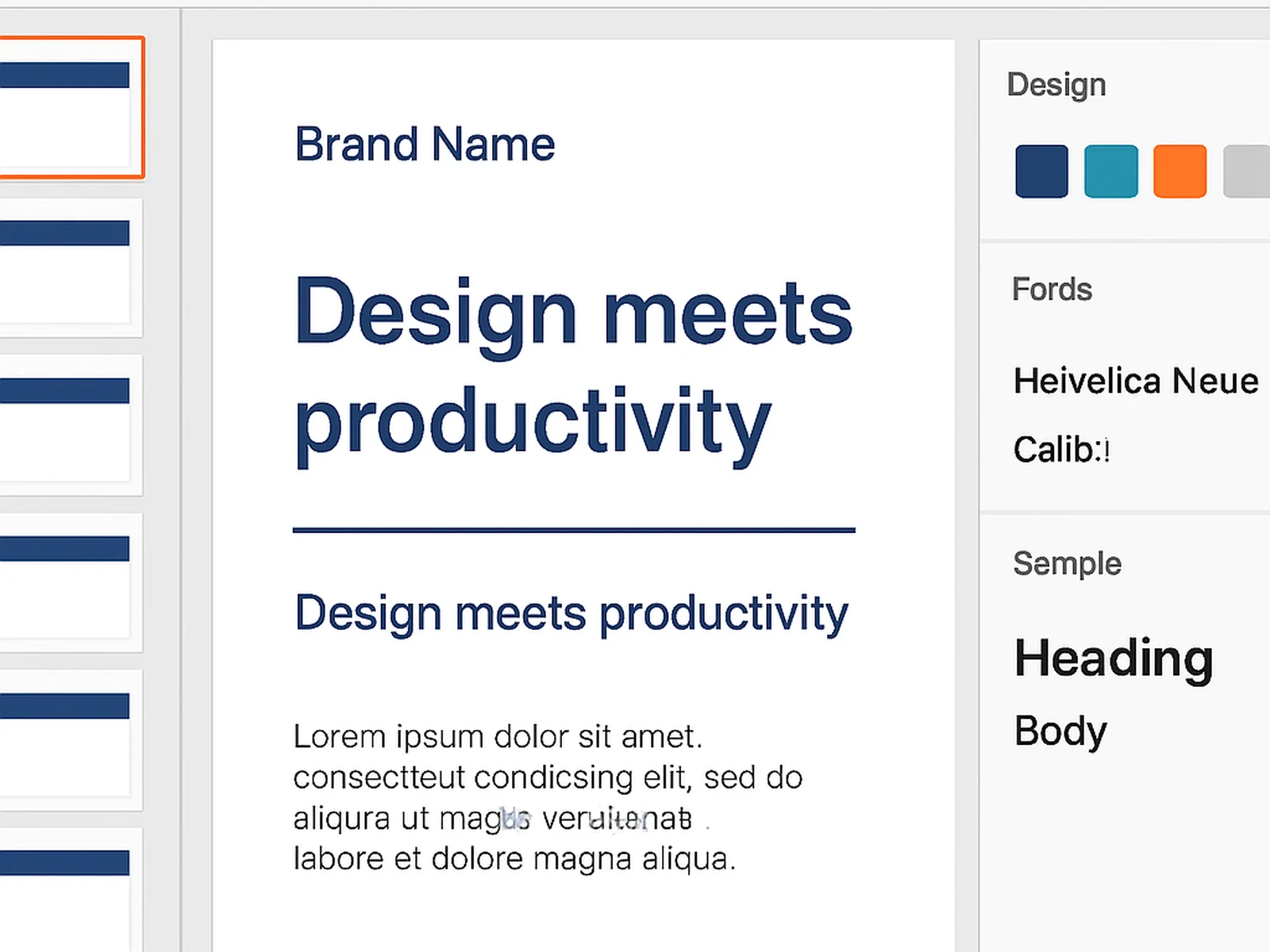 PowerPoint Design